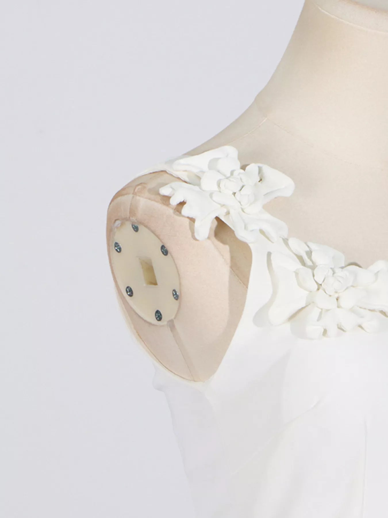 Floral Embellished Sleeveless Midi Dress