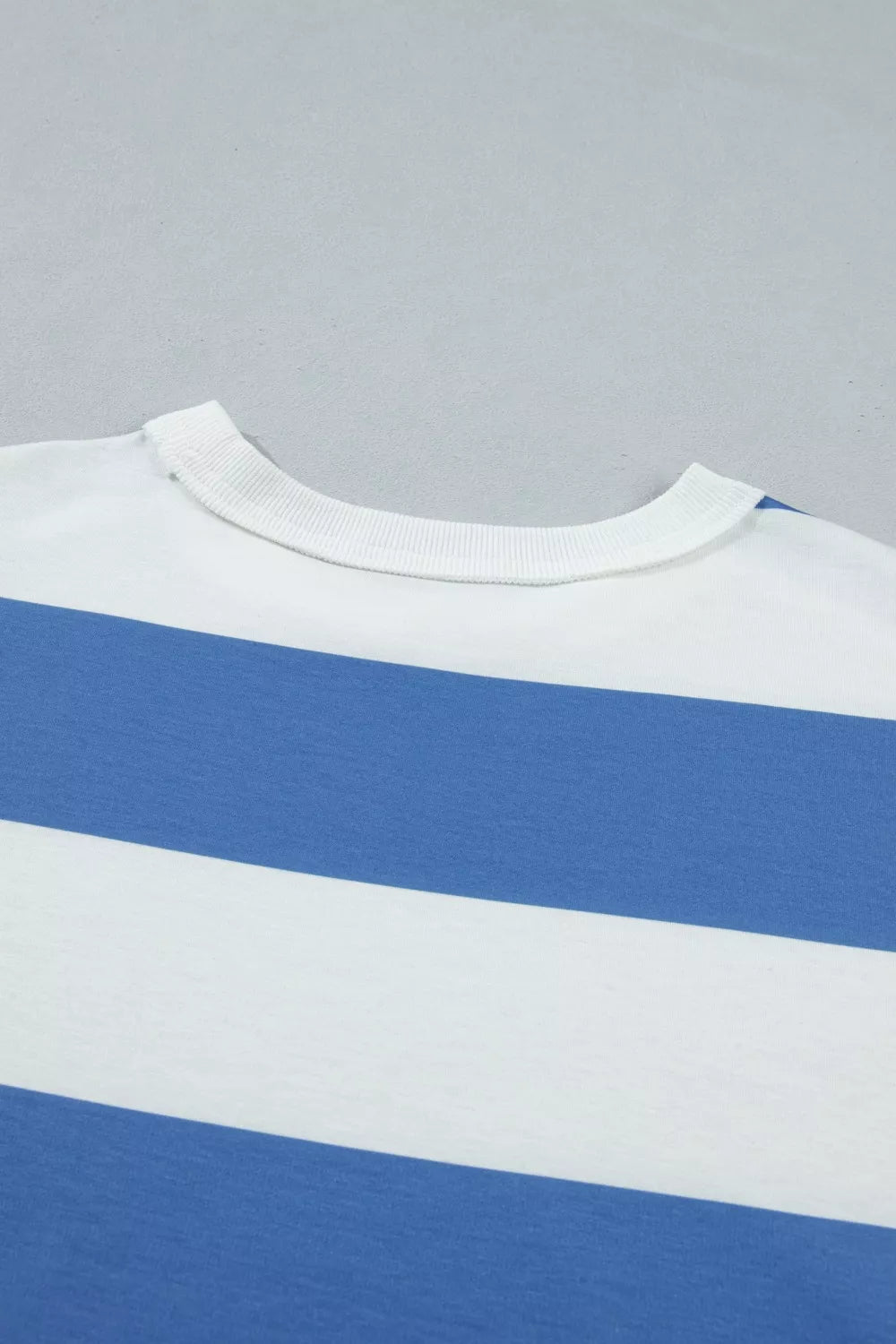 Casual Striped T-Shirt Dress