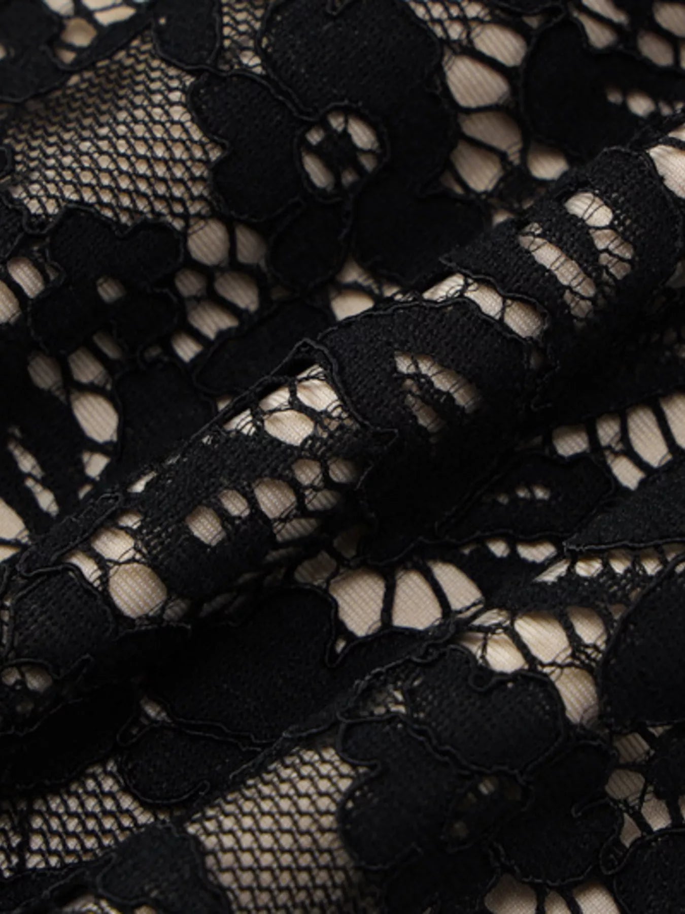 Lace Spaghetti Strap Mini Dress