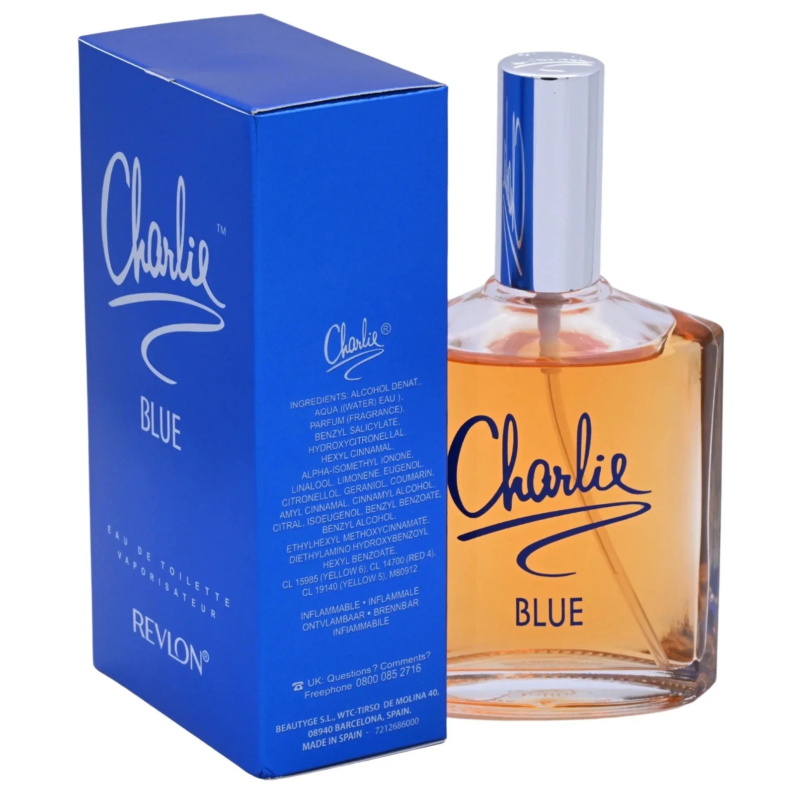 Revlon Charlie Blue EDT 3.4 oz Women’s Perfume Spray