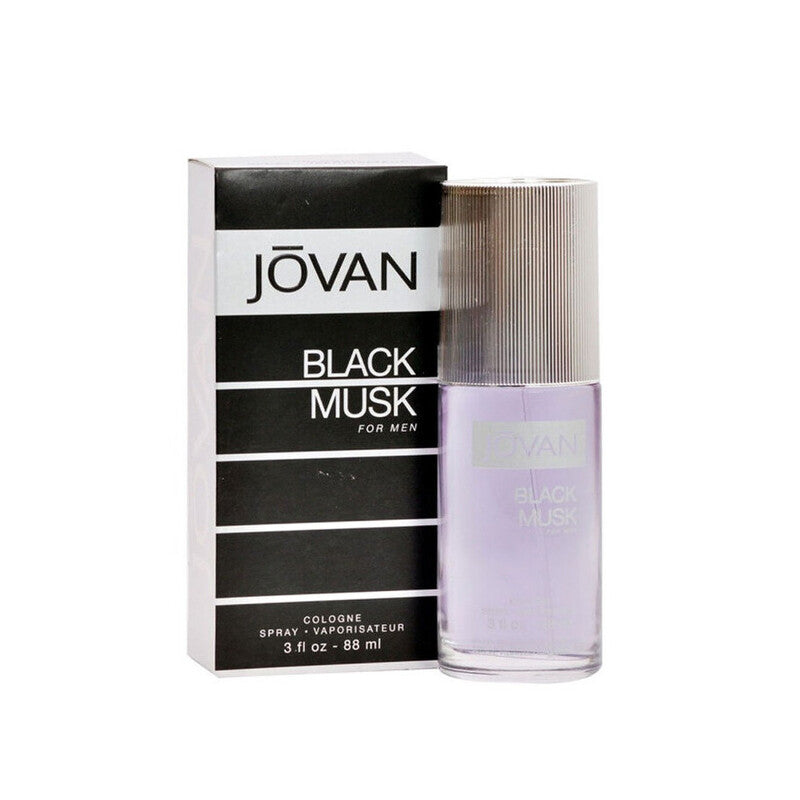 Jovan Black Musk Cologne Spray for Men 3.0 oz
