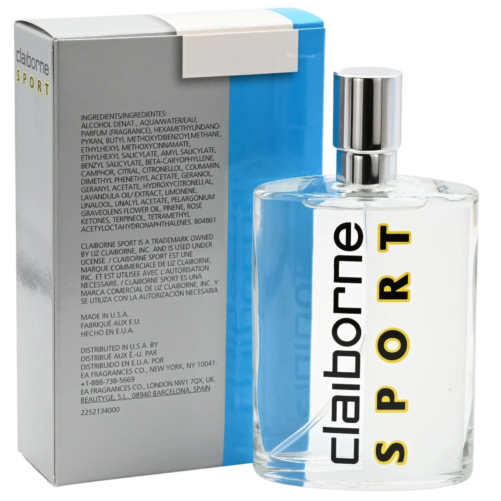 Claiborne Sport by Liz Claiborne Cologne for Men 3.4 oz