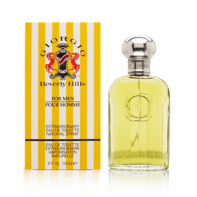 Giorgio Beverly Hills Eau de Toilette Spray for Men 4 oz
