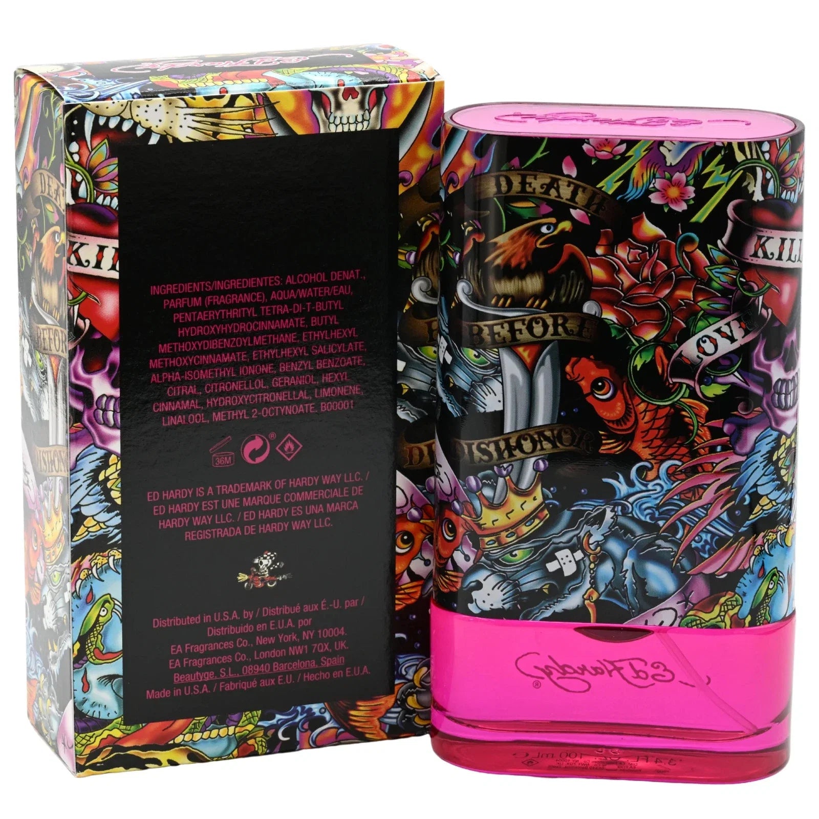 Ed Hardy by Christian Audigier Hearts & Daggers EDP Spray for Women 3.4 oz
