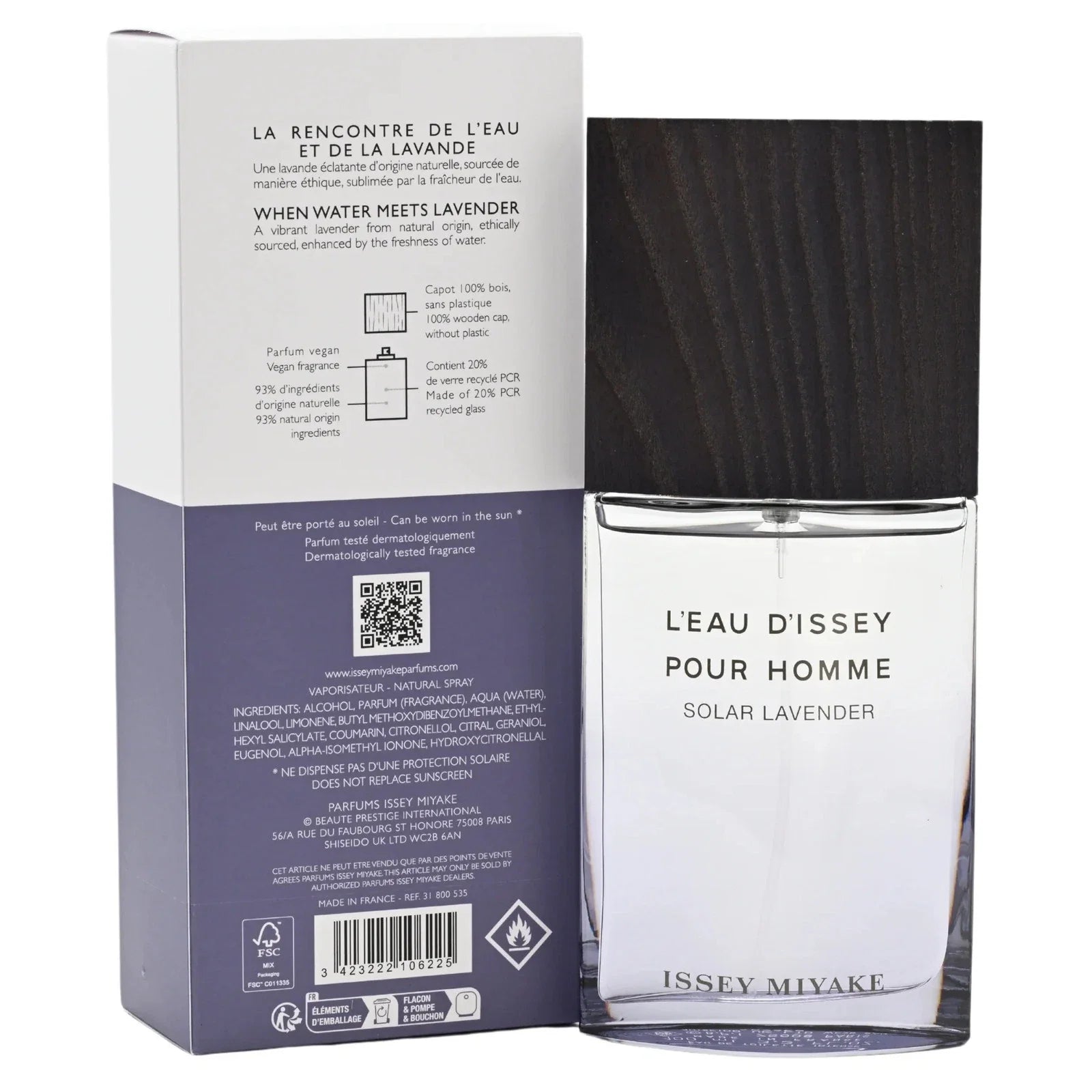 L'eau D'Issey Solar Lavender by Issey Miyake Eau De Toilette 3.3 oz