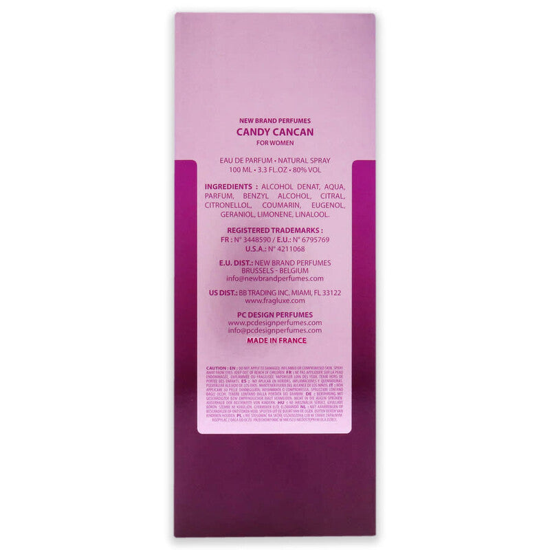 Candy Cancan by New Brand Perfume for Woman EDP 3.3 oz