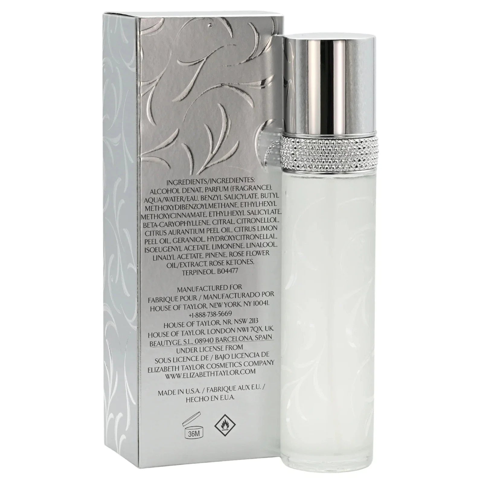 Brilliant White Diamonds by Elizabeth Taylor EDT Spray for Women 3.3 oz