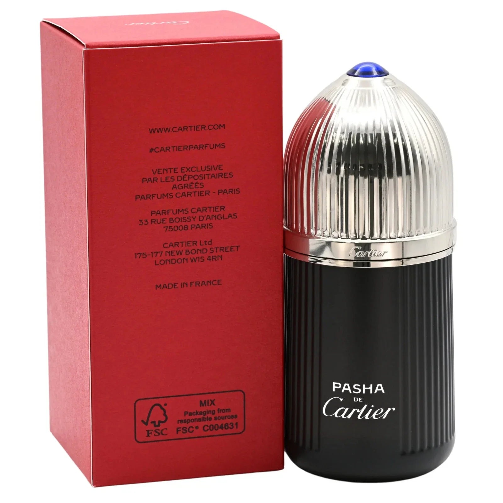 Cartier Men's Pasha Edition Noire Eau de Toilette Spray 3.3 oz.