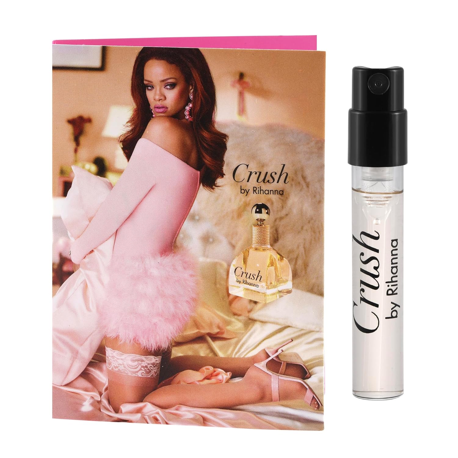 Rihanna Perfume Samples Set - Crush Reb'l Fleur Kiss Rogue Rebell