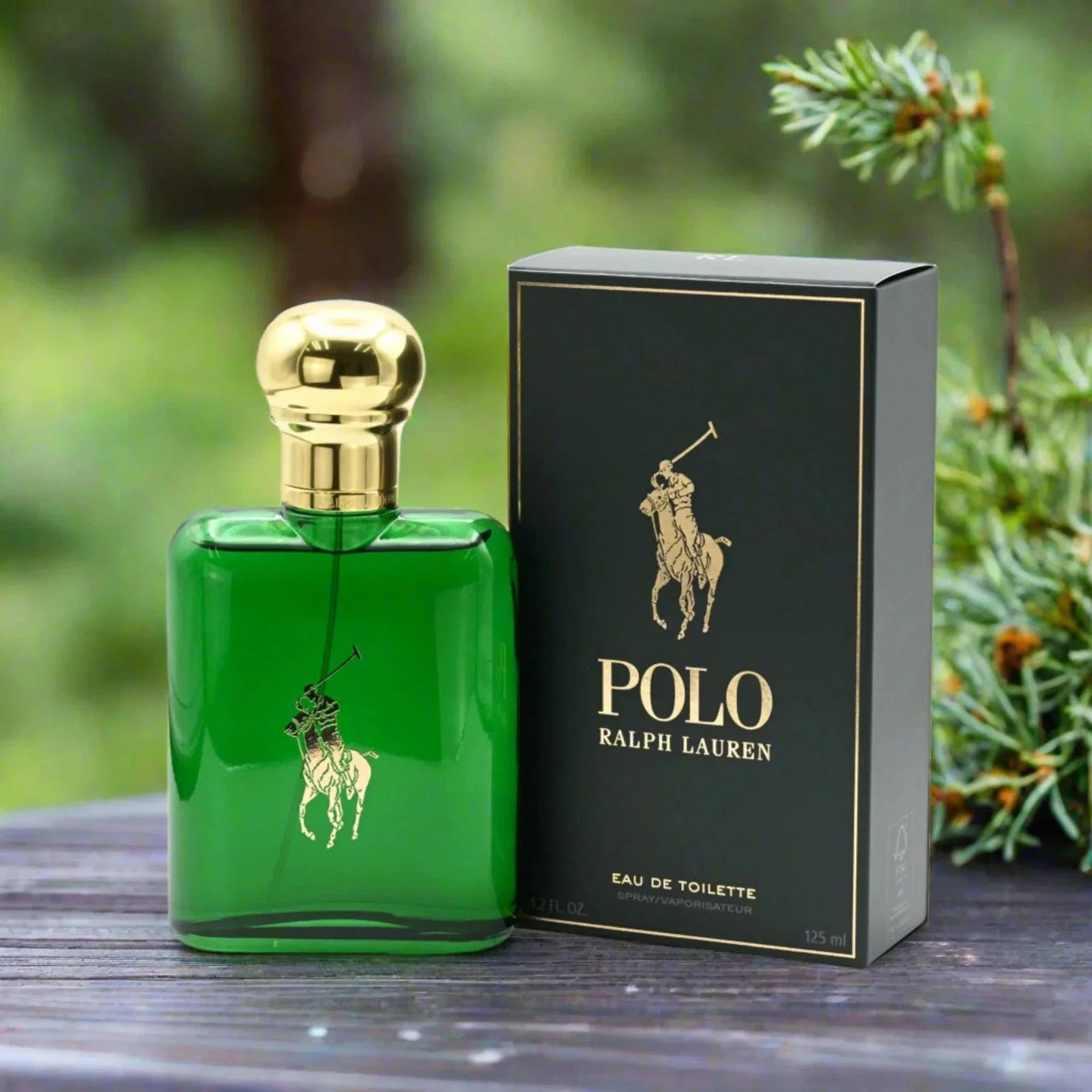 Polo by Ralph Lauren Men's Green Eau De Toilette Spray 4.2 oz