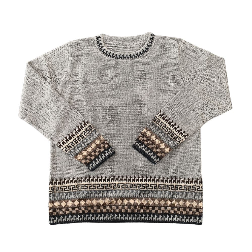 Alpaca Inca Patterned Sweater