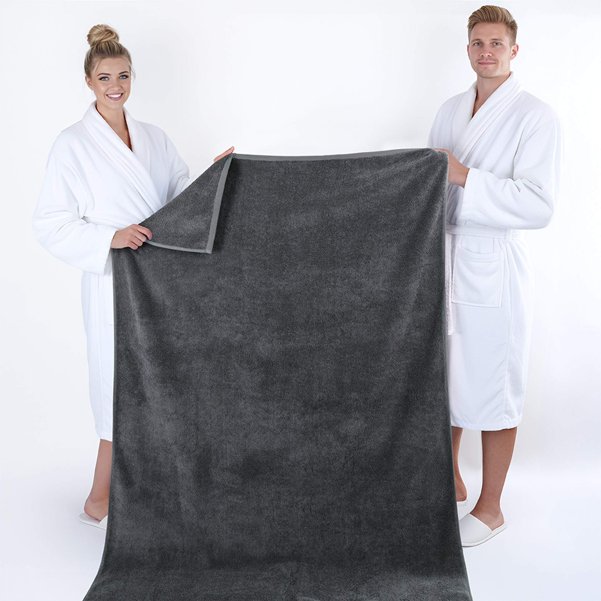 40x80 Inch Premium Bath Sheet OVERSIZED 100% Ring Spun Cotton, Luxury, Maximum Softness, Extra Large Bath Towel