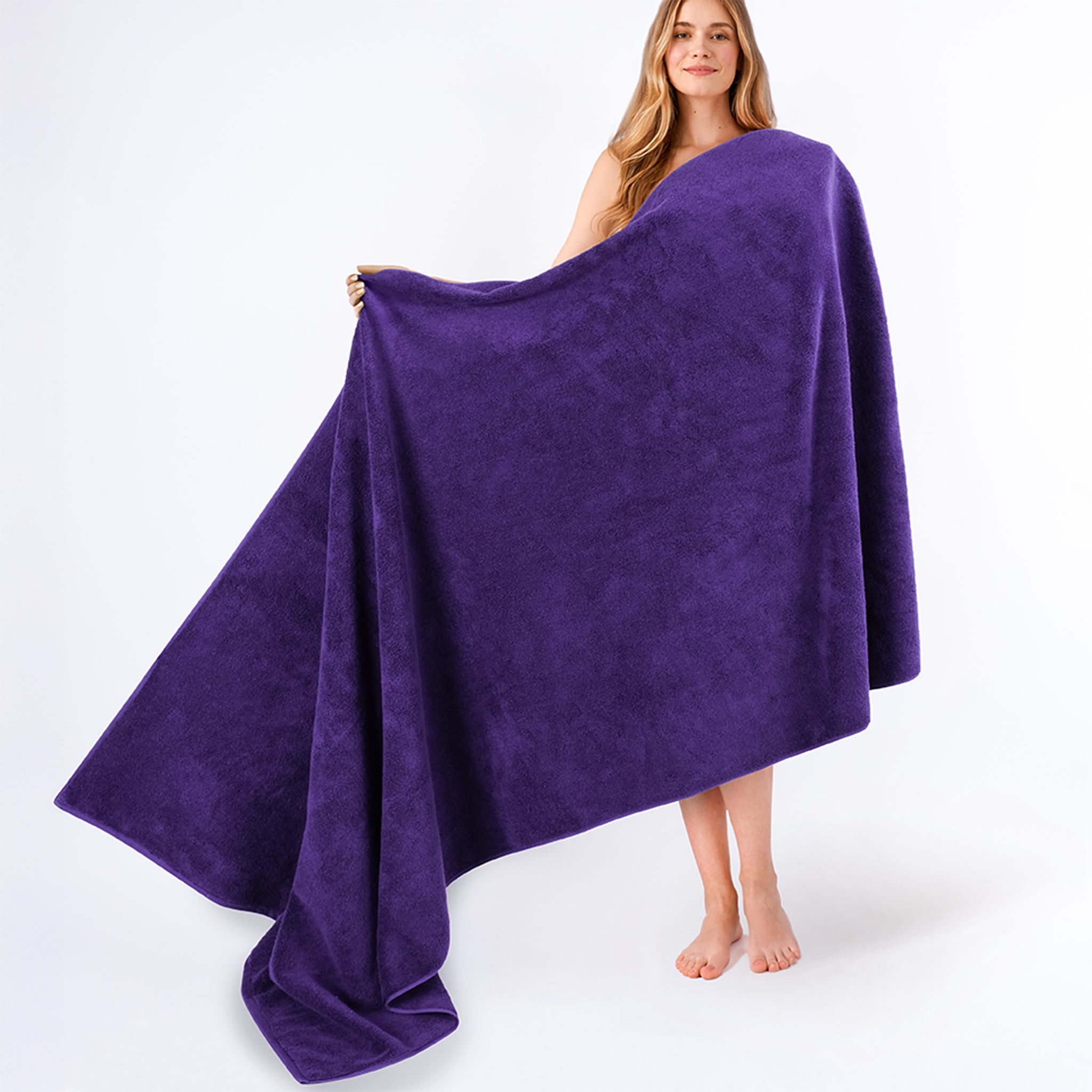 40x80 Inch Premium Bath Sheet OVERSIZED 100% Ring Spun Cotton, Luxury, Maximum Softness, Extra Large Bath Towel