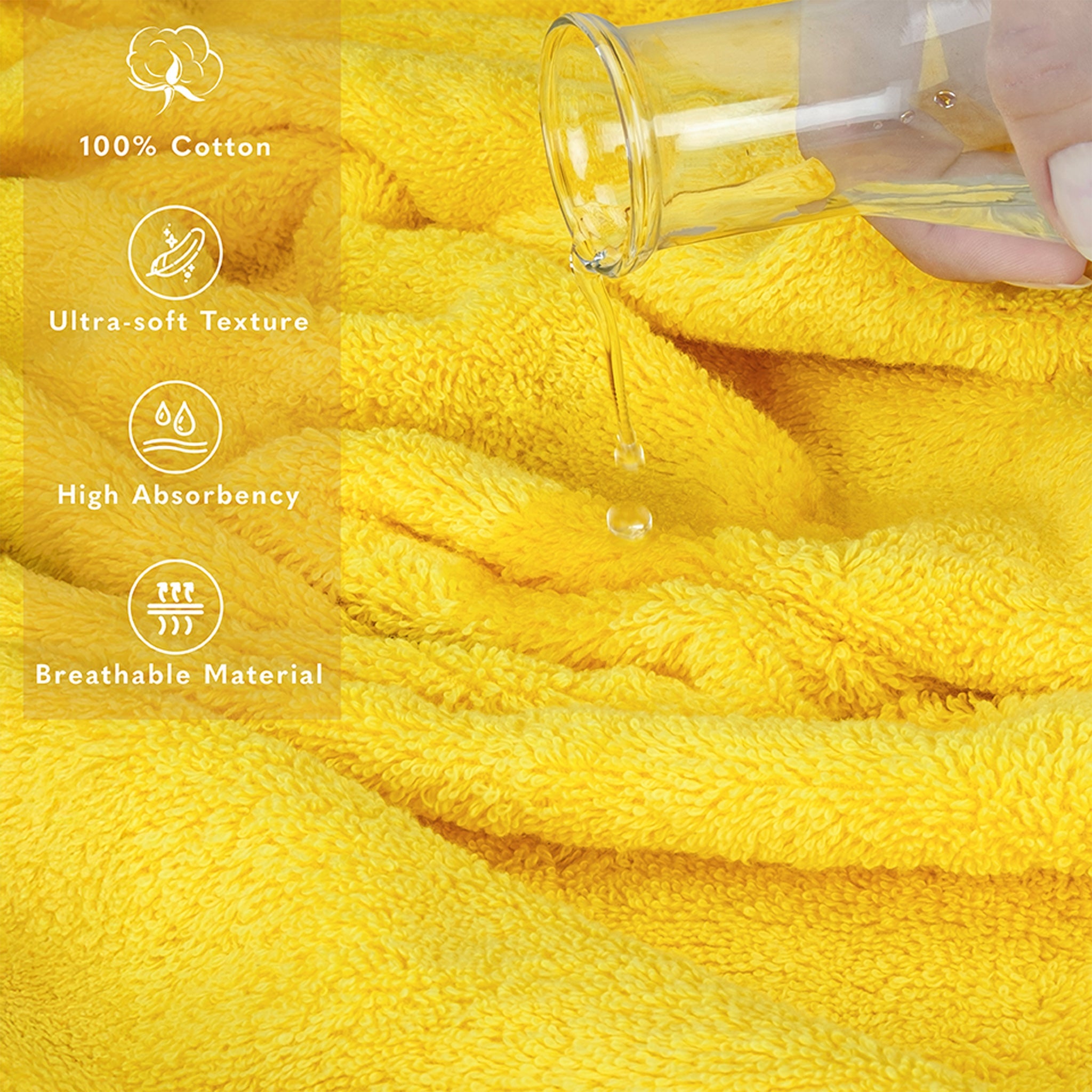 40x80 Inch Premium Bath Sheet OVERSIZED 100% Ring Spun Cotton, Luxury, Maximum Softness, Extra Large Bath Towel
