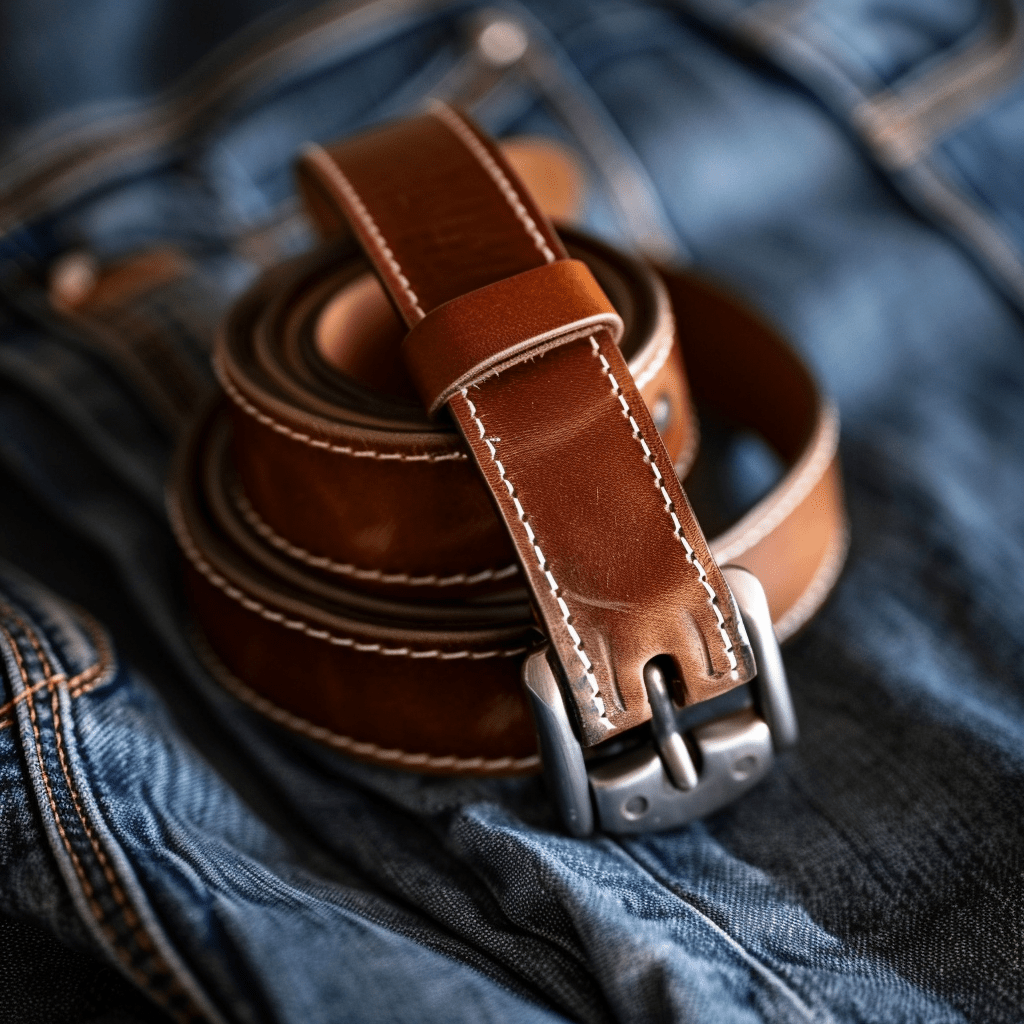 Amish Handmade 100% Genuine Leather Men's Belts - Overture Gifts