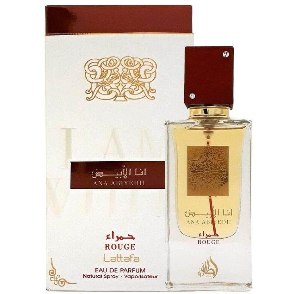 Lattafa Ana Abiyedh Rouge Eau De Parfum Spray 2 oz Unisex