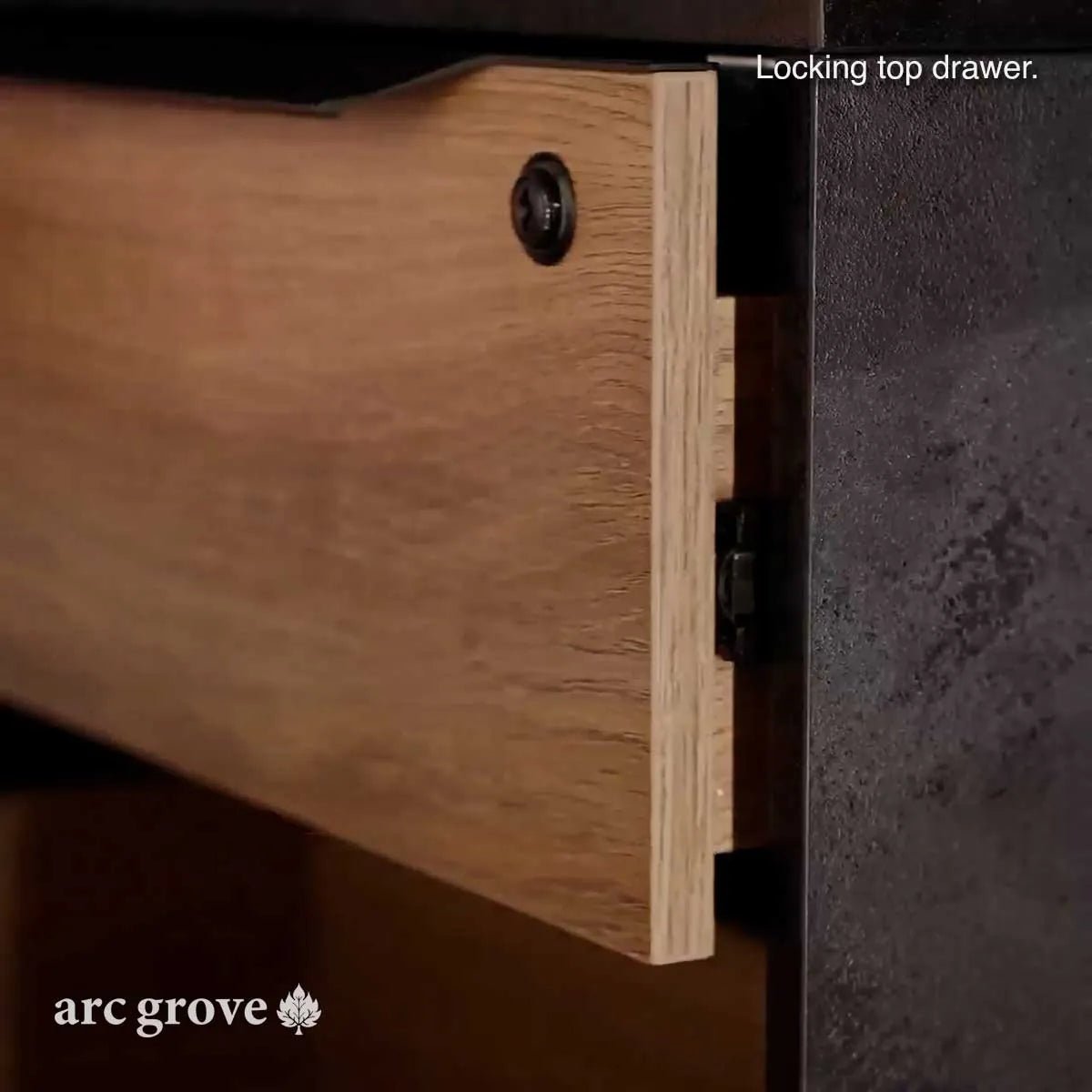 Anderson · L-Shaped Executive Standing Desk, Adjustable Height - Overture Gifts