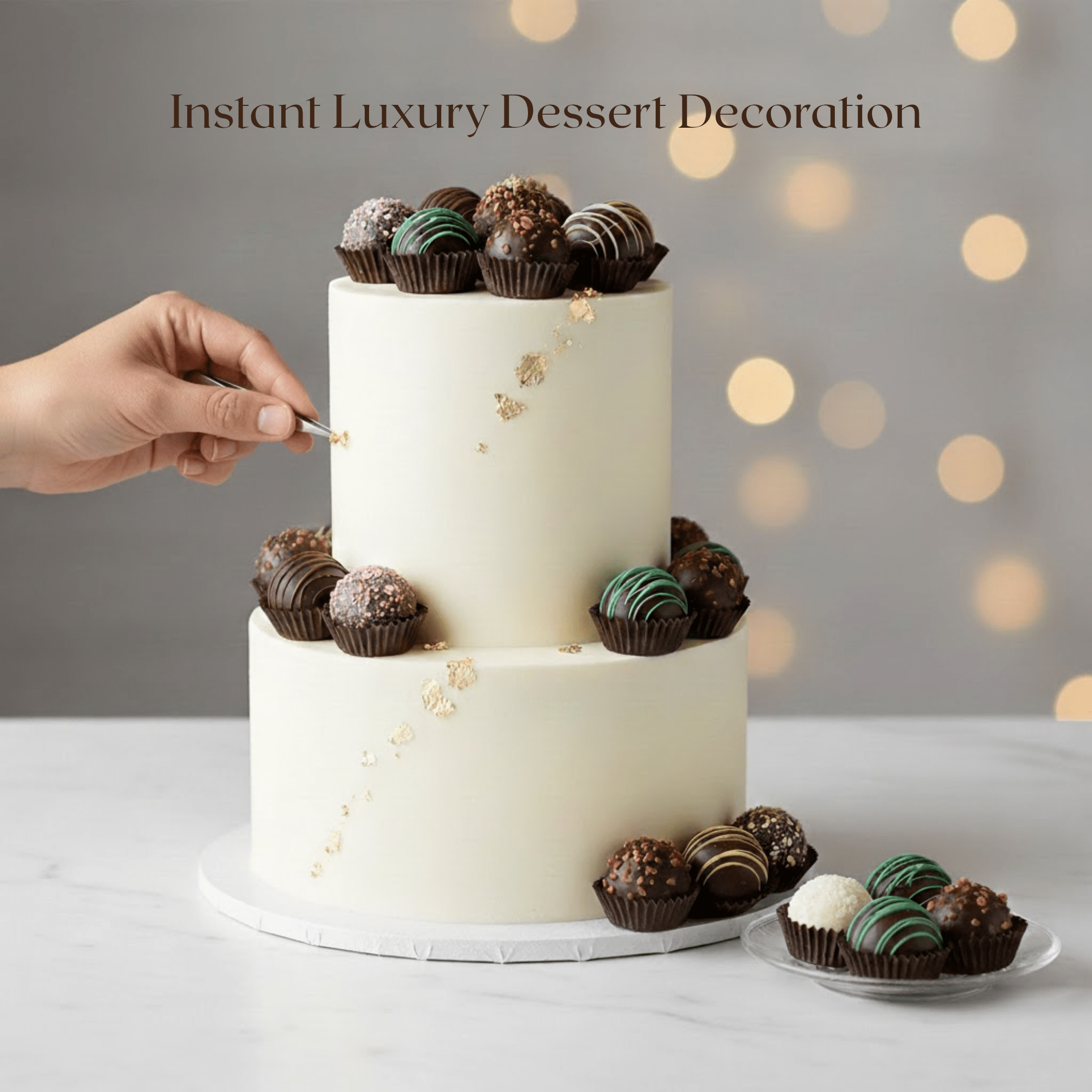 Andy Anand Gluten-Free Belgian Dark Chocolate Truffles, 16 pc, 8 oz – Champagne, Rum, Amaretto & Black Forest, Birthday & Holiday Gift - Overture Gifts