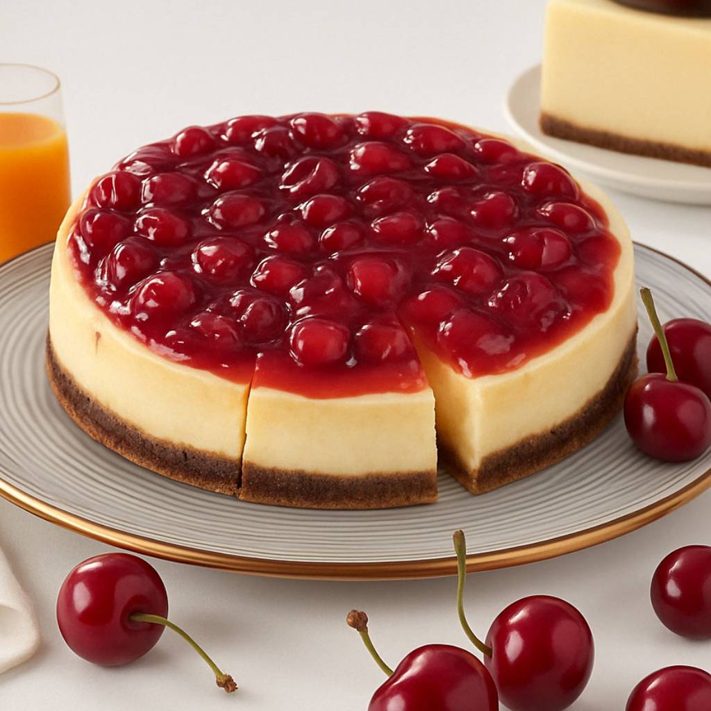 Andy Anand Gluten-Free Wild Berry Cheesecake, 9-Inch, 2.8 lb – Freshly Baked, California Cream Cheese, No Preservatives, Birthday Gift Box - Overture Gifts