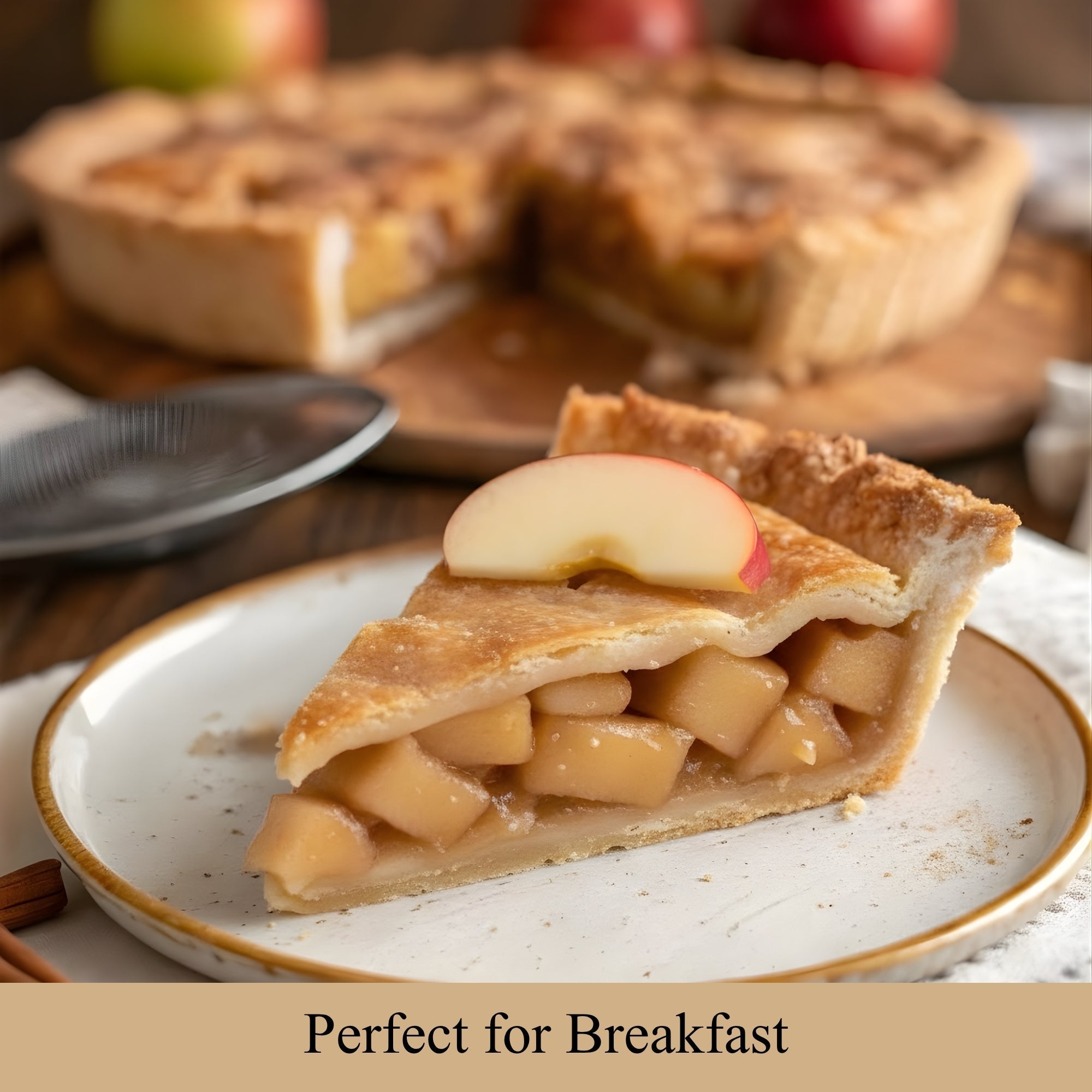 Andy Anand Sugar-Free Apple Pie, 2.9 lb – Keto & Diabetic-Friendly, Real Apples & Cinnamon, Flaky Crust, No Added Sugar, Birthday Gift Box - Overture Gifts
