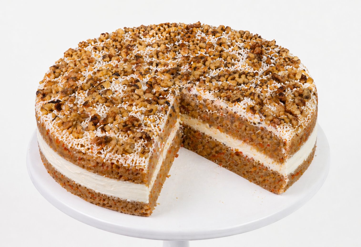 Andy Anand Sugar-Free Carrot Cake, 9-Inch, 3.2 lb – Moist & Flavorful, Diabetic-Friendly, All-Natural, No Preservatives, Birthday Gift Box - Overture Gifts