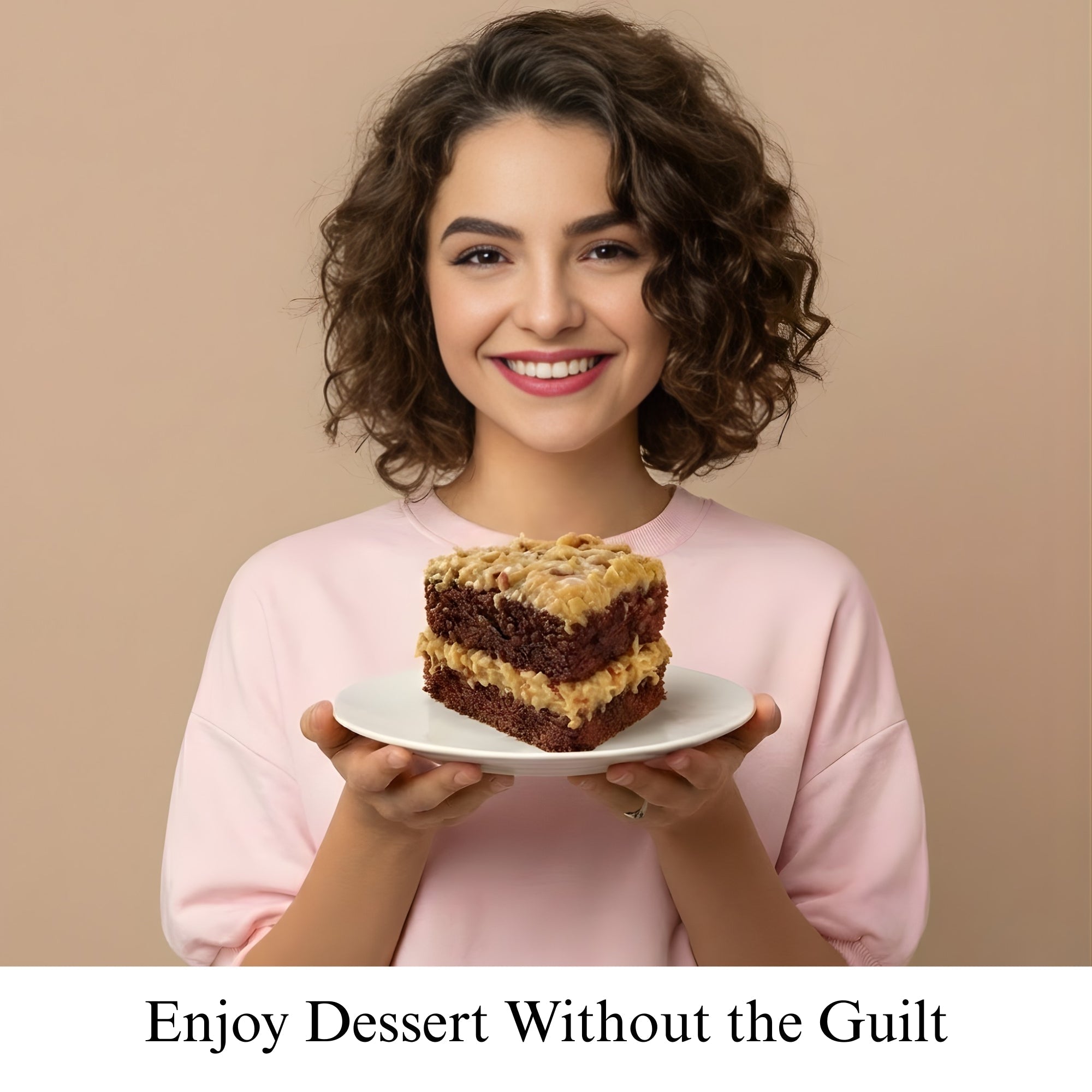 Andy Anand Sugar-Free German Chocolate Cake, 2.4 lb – Belgian Cocoa, Coconut-Pecan Filling, Keto & Diabetic-Friendly Birthday Gift Box - Overture Gifts