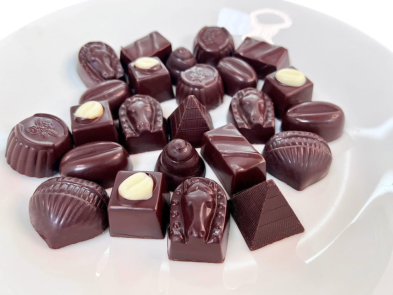 Andy Anand Sugar Free Vegan Belgian Dark Chocolate Truffles Gift Box, 25 pc – Handmade Gourmet Assorted Flavors, Perfect for Indulgence, Birthday & Holiday - Overture Gifts