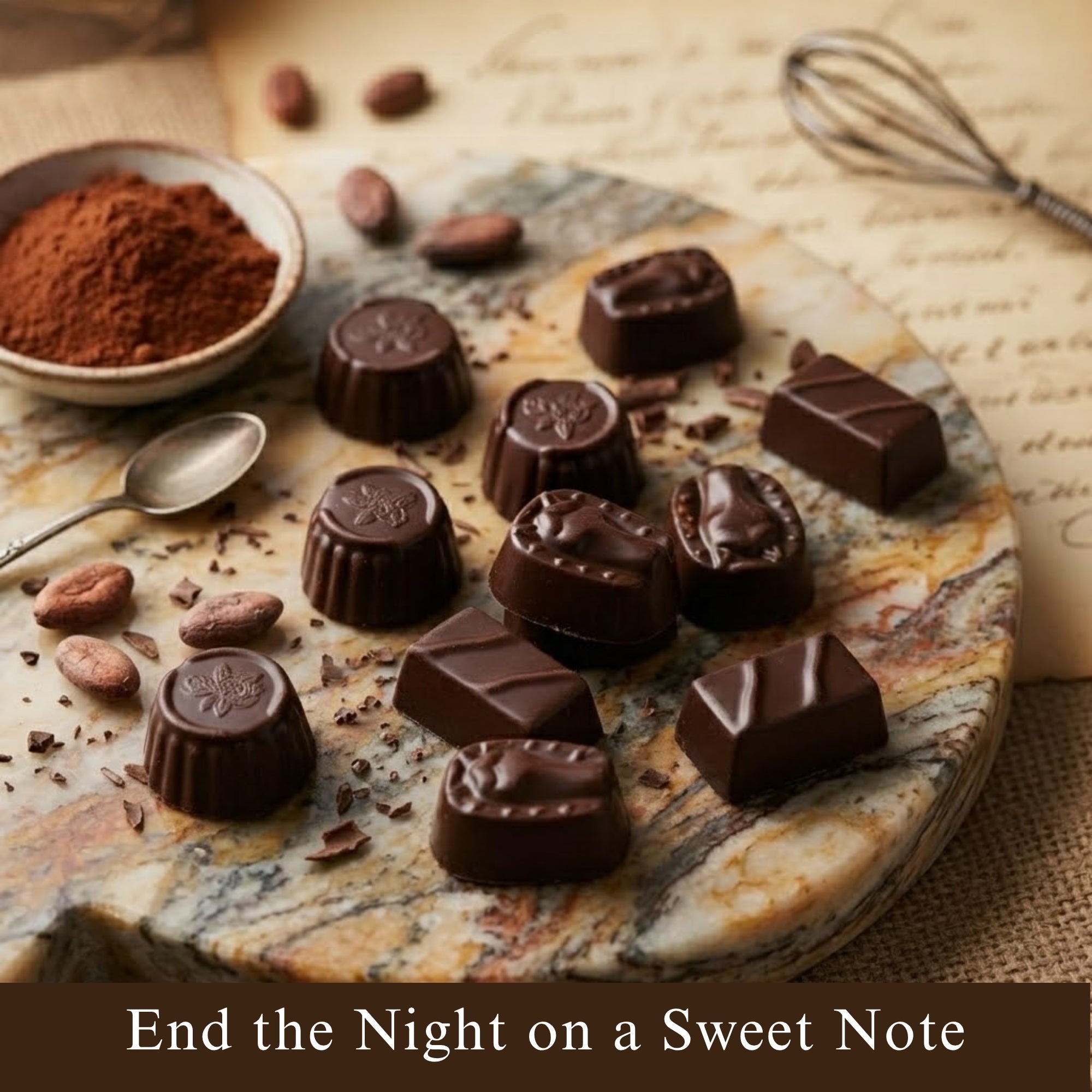 Andy Anand Sugar Free Vegan Belgian Dark Chocolate Truffles Gift Box, 25 pc – Handmade Gourmet Assorted Flavors, Perfect for Indulgence, Birthday & Holiday - Overture Gifts