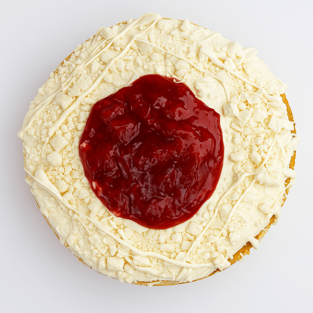 Andy Anand Sugar-Free White Chocolate Strawberry Cake, 2.5 lb – Keto & Diabetic-Friendly, Real Strawberries, Creamy White Chocolate Gift - Overture Gifts