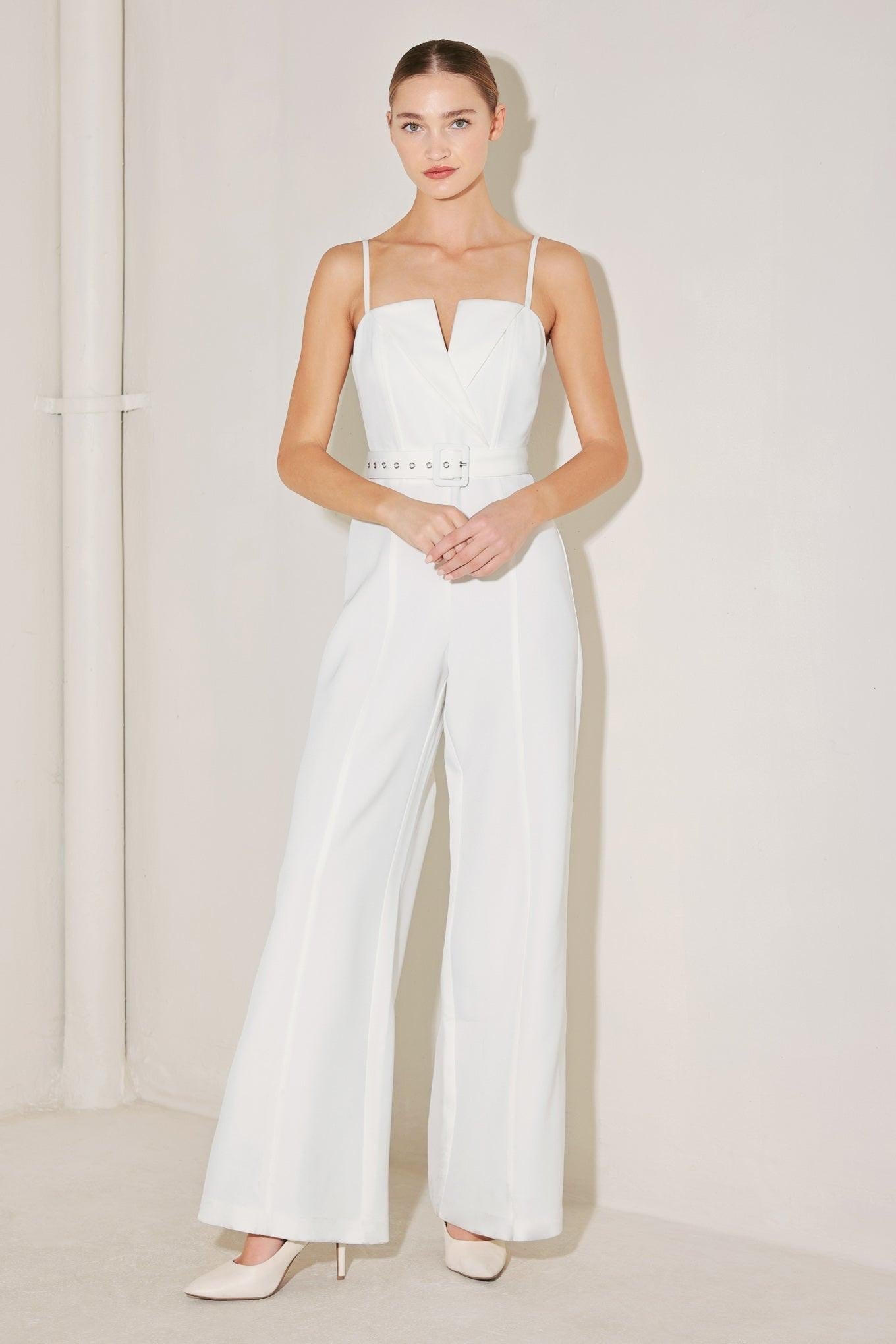 ARCTIC ELEGANCE WOVEN JUMPSUIT - Overture Gifts