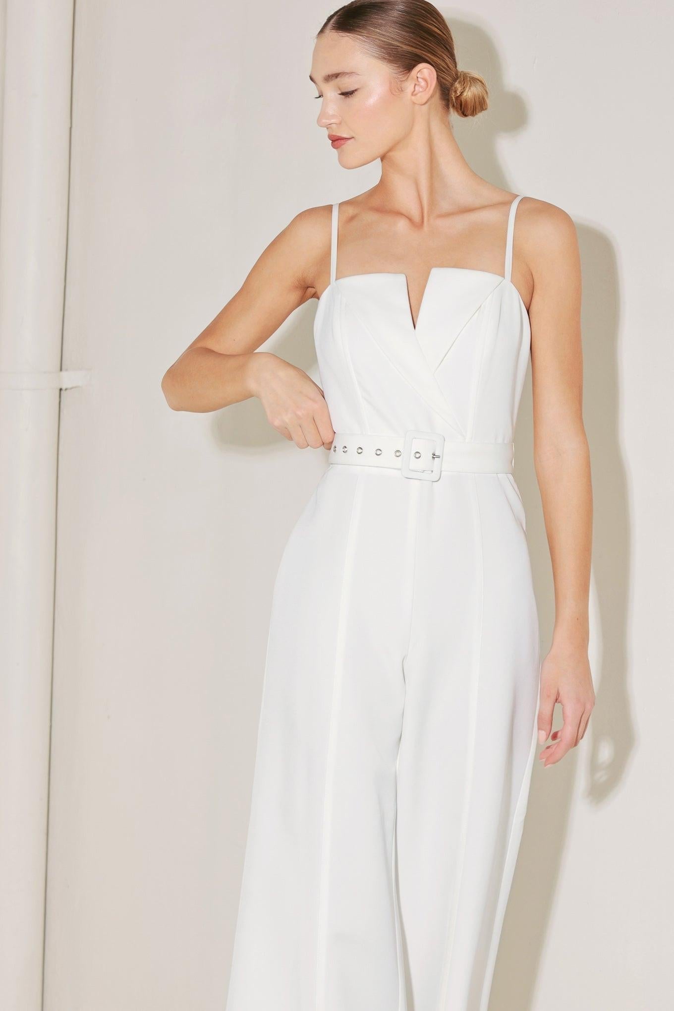 ARCTIC ELEGANCE WOVEN JUMPSUIT - Overture Gifts