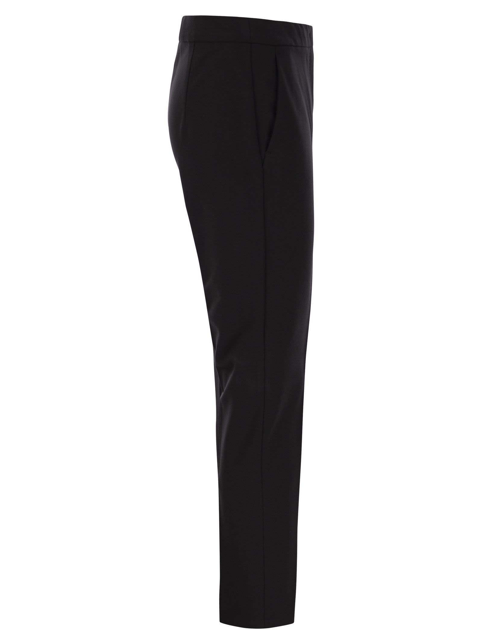 Max Mara Women Pegno - Viscose Jersey Trousers
