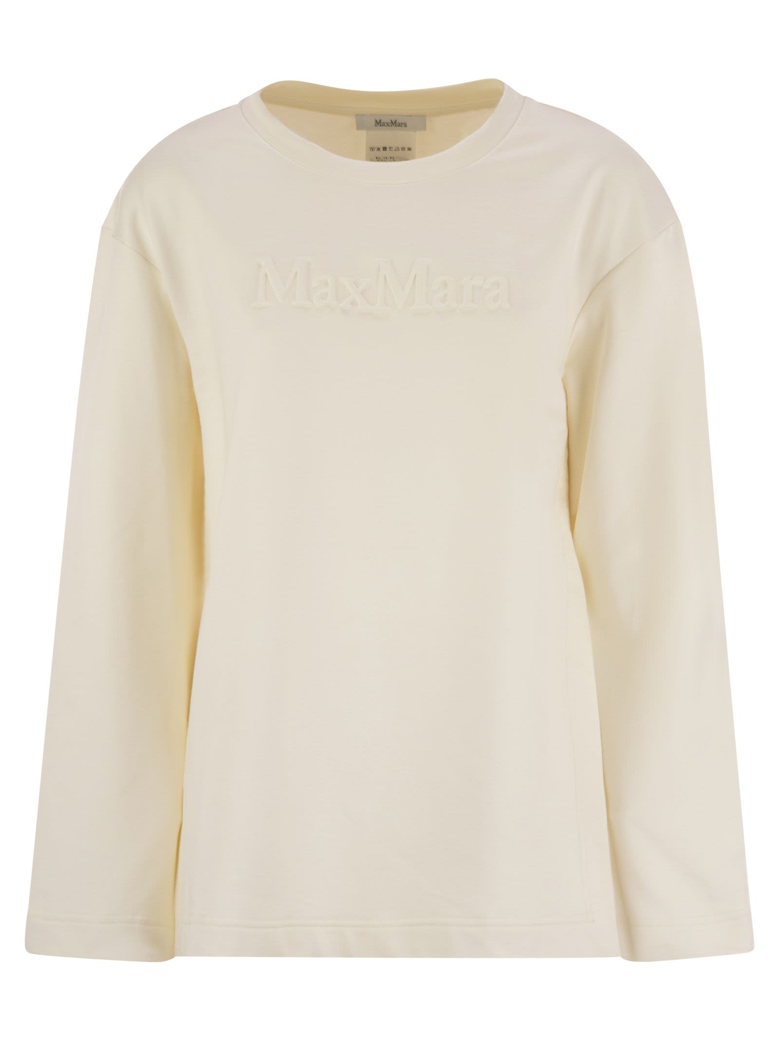 Max Mara Women Berma - Silk And Cotton Sweatshirt