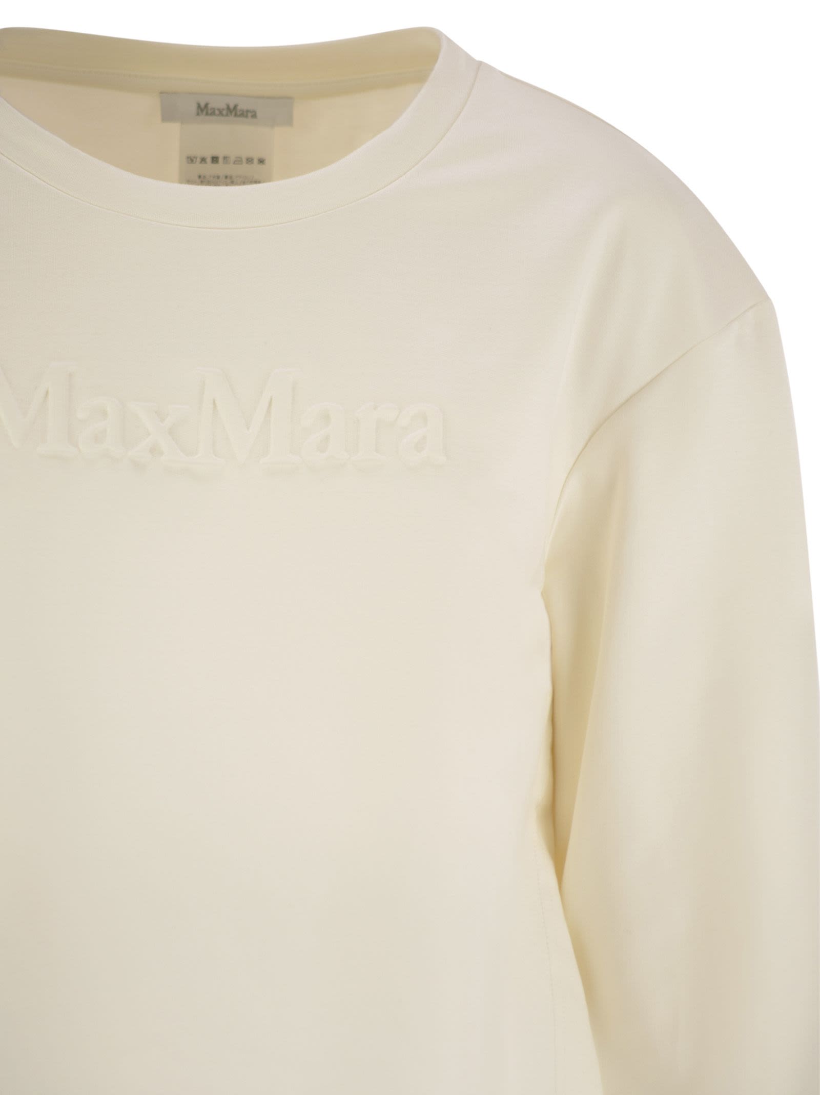 Max Mara Women Berma - Silk And Cotton Sweatshirt