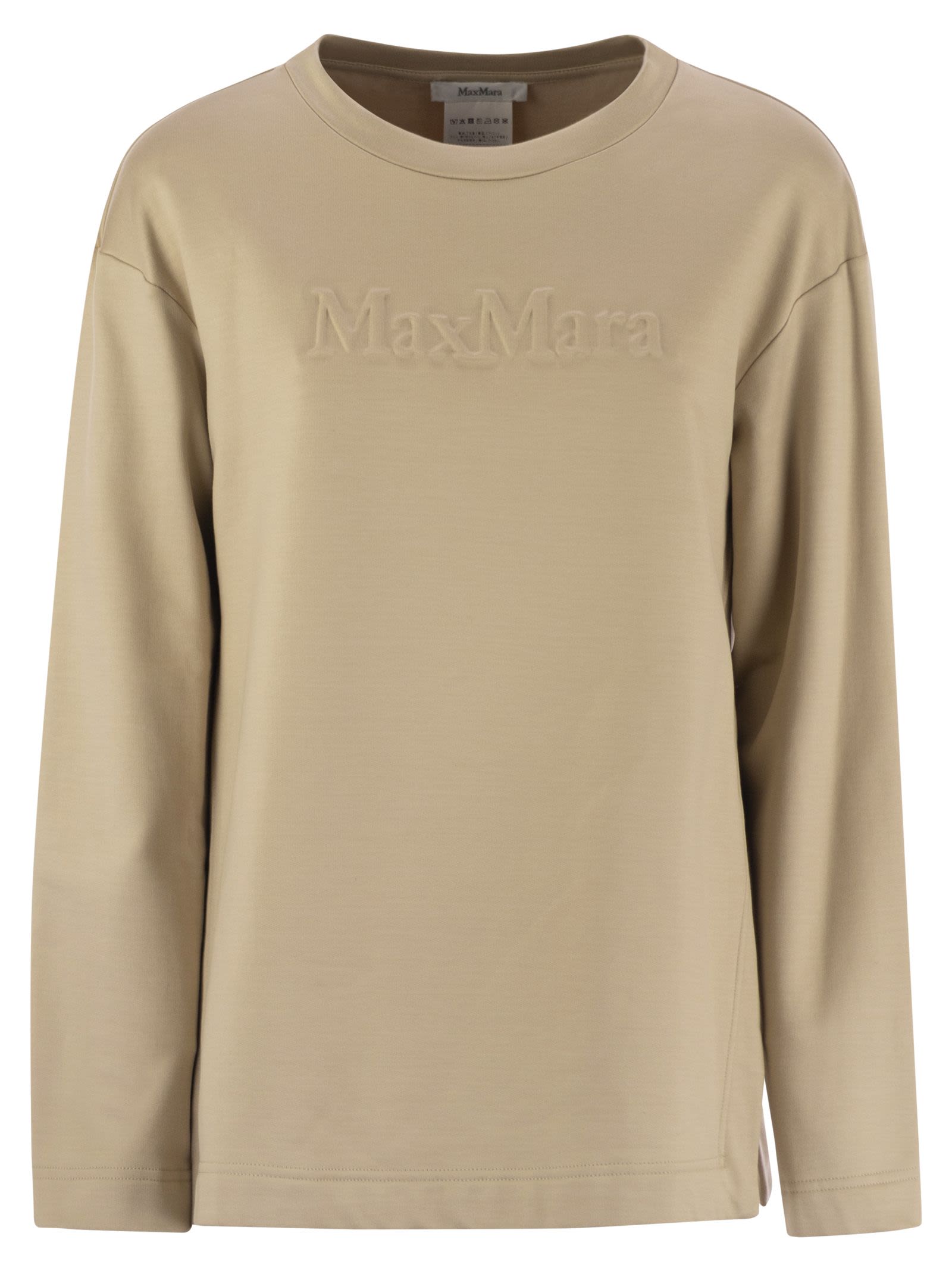 Max Mara Women Berma - Silk And Cotton Sweatshirt