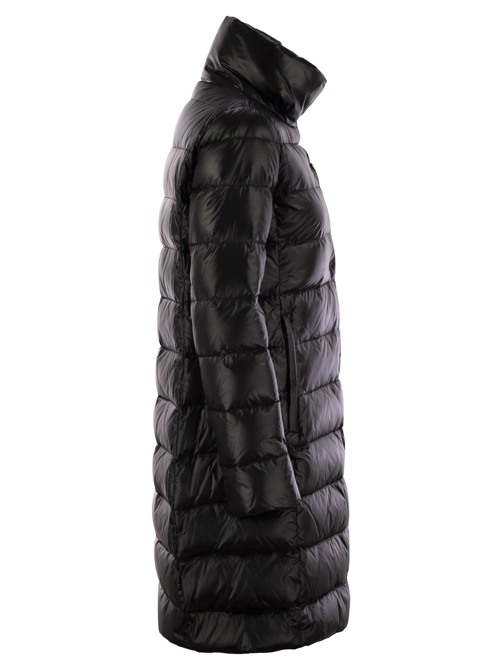 Fay Women Long Down Jacket With Hook