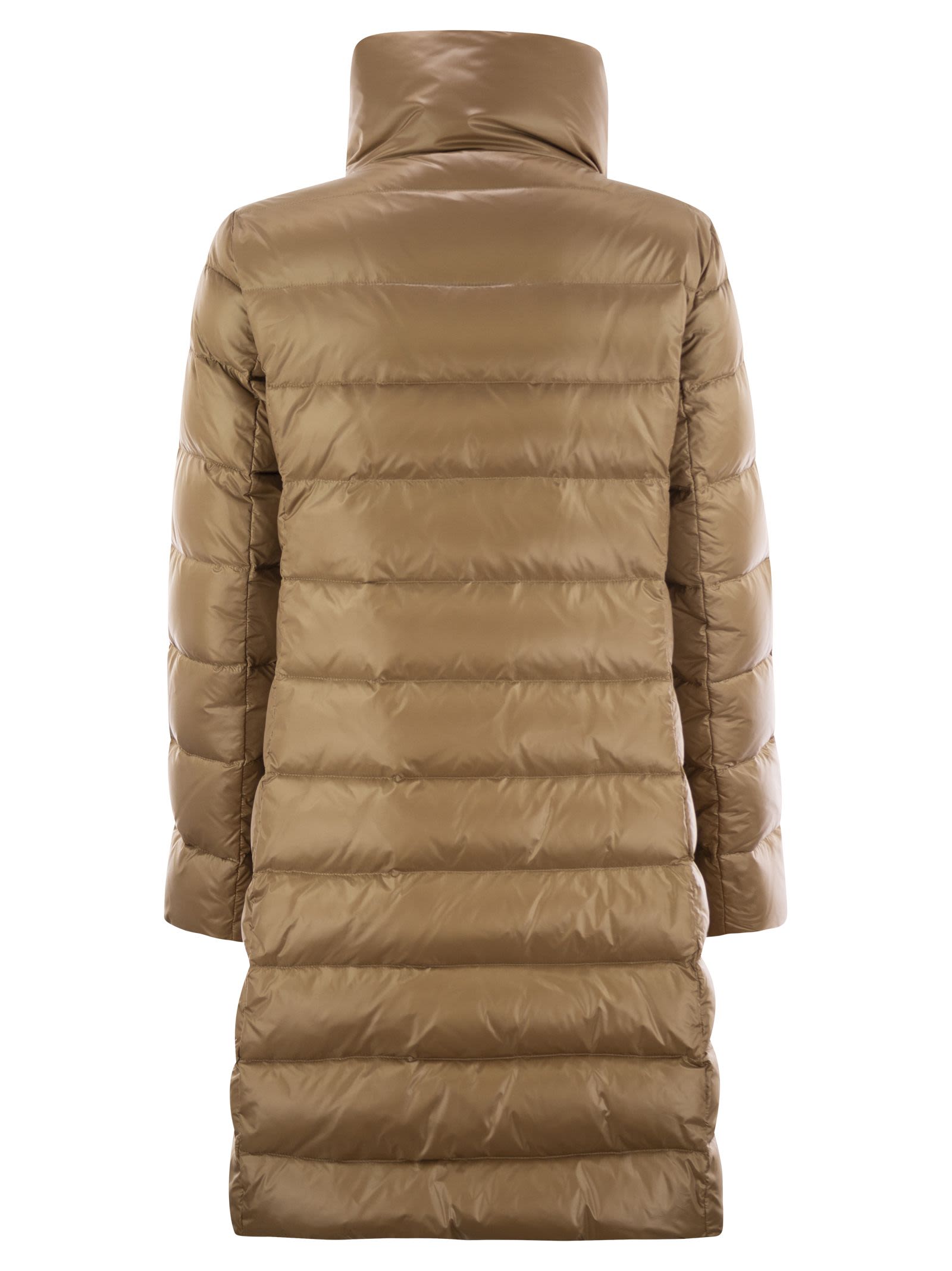Fay Women Long Down Jacket With Hook