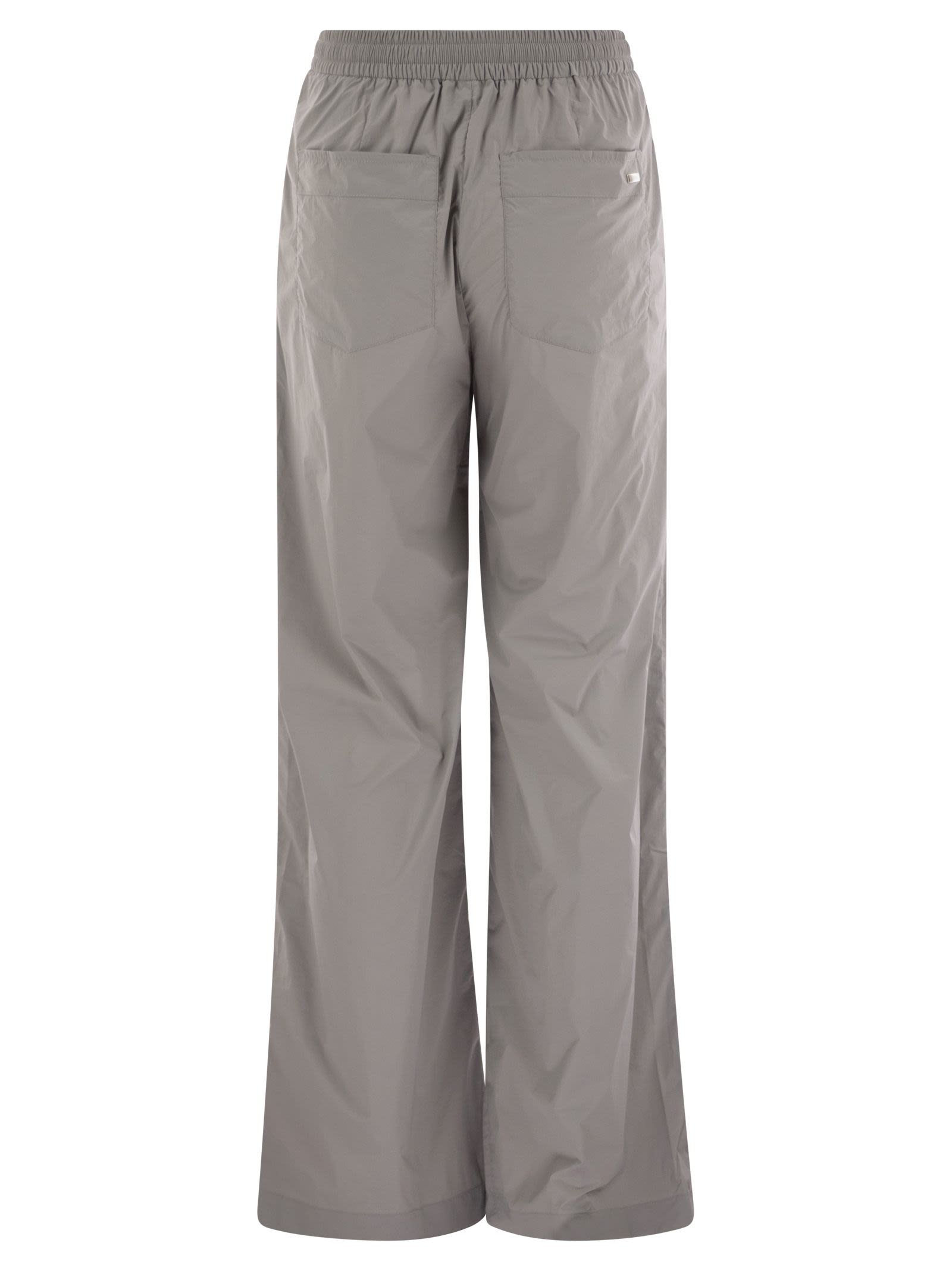 Herno Women Stretch Nylon Trousers