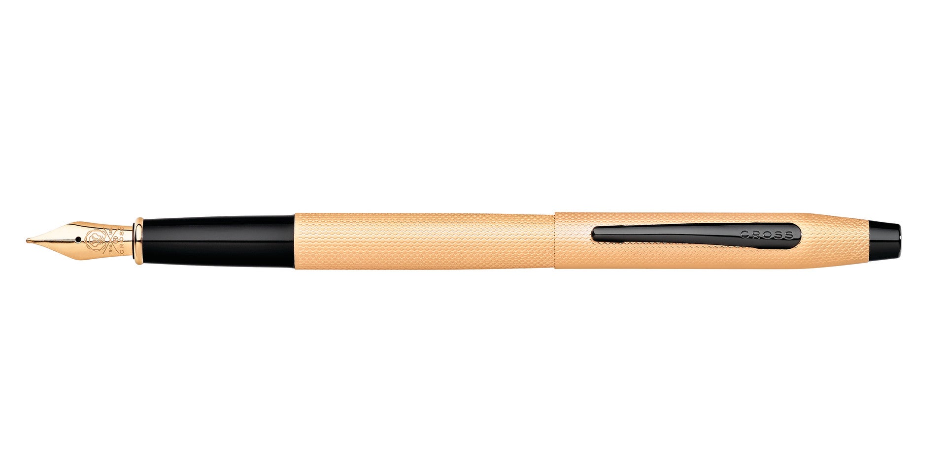 Classic Century® Brushed Rose-Gold PVD Fine Nib Fountain Pen