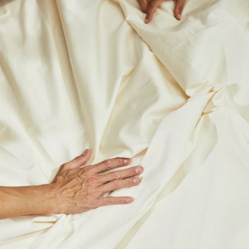 Avocado Organic Cotton Sheets - Natural Color - 400 Thread Count - Overture Gifts