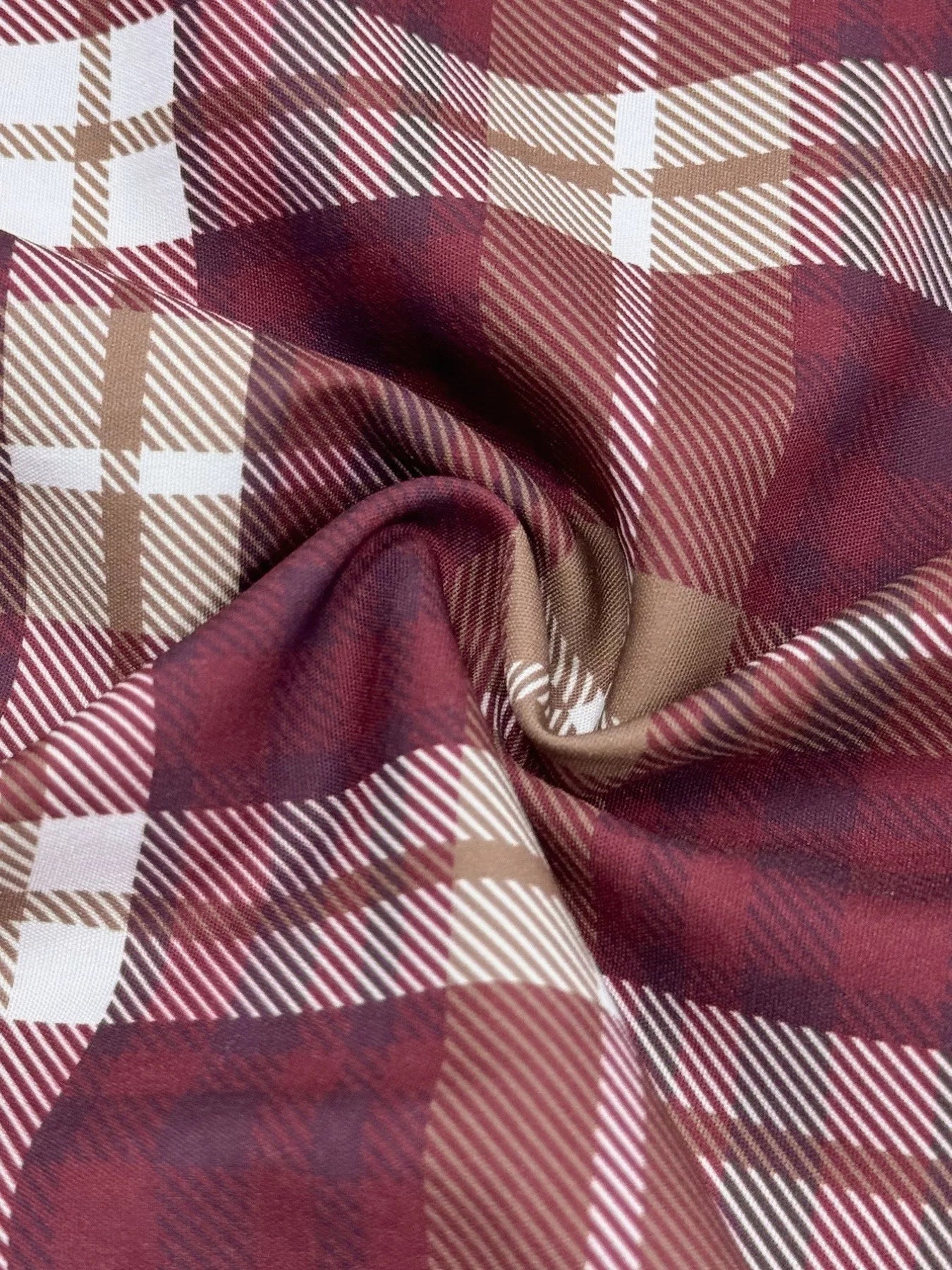 Plus Size Plaid Long Sleeve Mini Shirt Dress