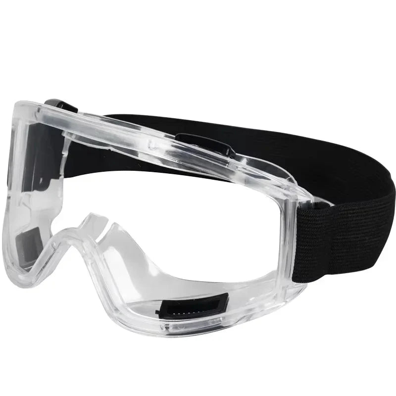 Anti Fog Safety Glasses Anti-splash Dust Sand Goggles Riding Skiing Sports Glasses Clear Adjustable