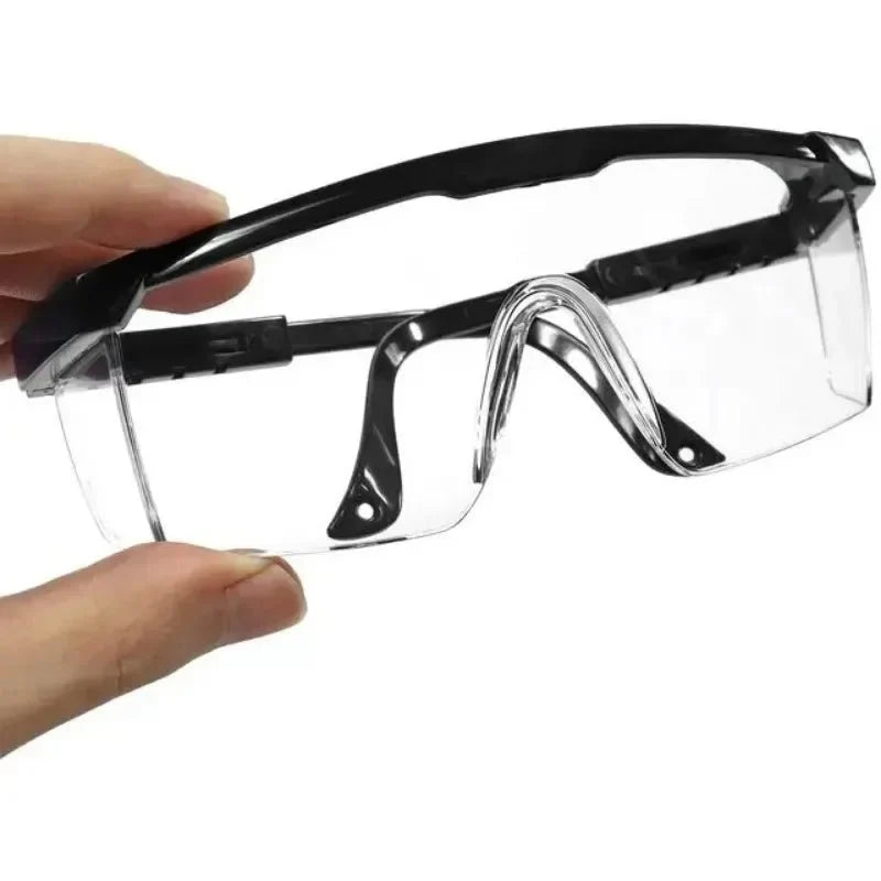 2Pcs Anti-Splash Work Safety Glasses Eye Protecting Lab Goggles Protective Industrial Wind Dust Proof Goggles Cycling Glasses