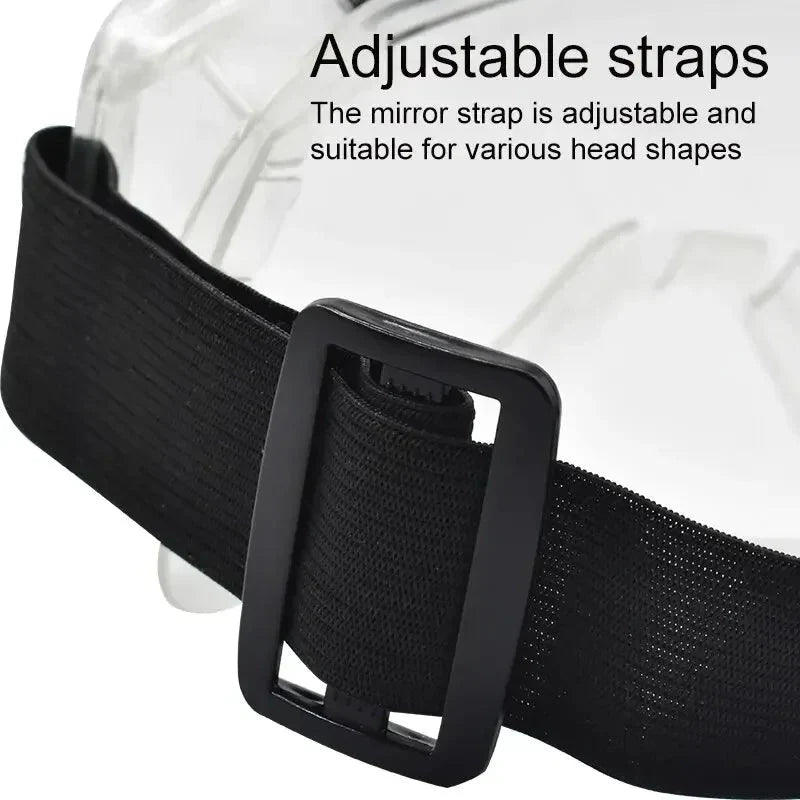 Safety Antifog Protective Goggles Safe Anti-Splash Wind-Proof Work Glasses Industrial Research Lab Cycling Riding Clear Goggles