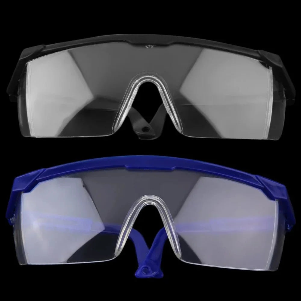 2Pcs Anti-Splash Work Safety Glasses Eye Protecting Lab Goggles Protective Industrial Wind Dust Proof Goggles Cycling Glasses