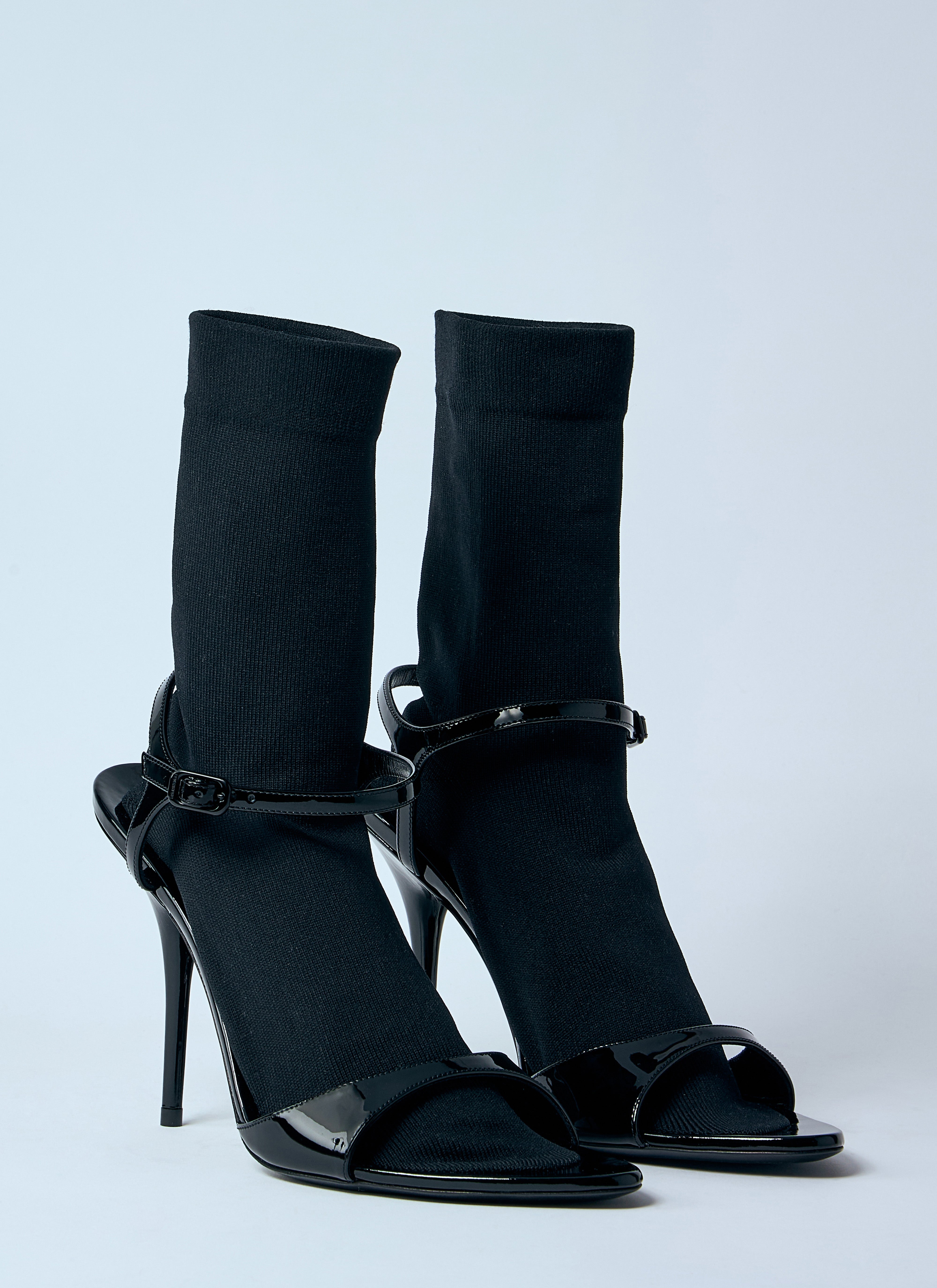Balenciaga Women Avenue Sock 110Mm Heel Sandals