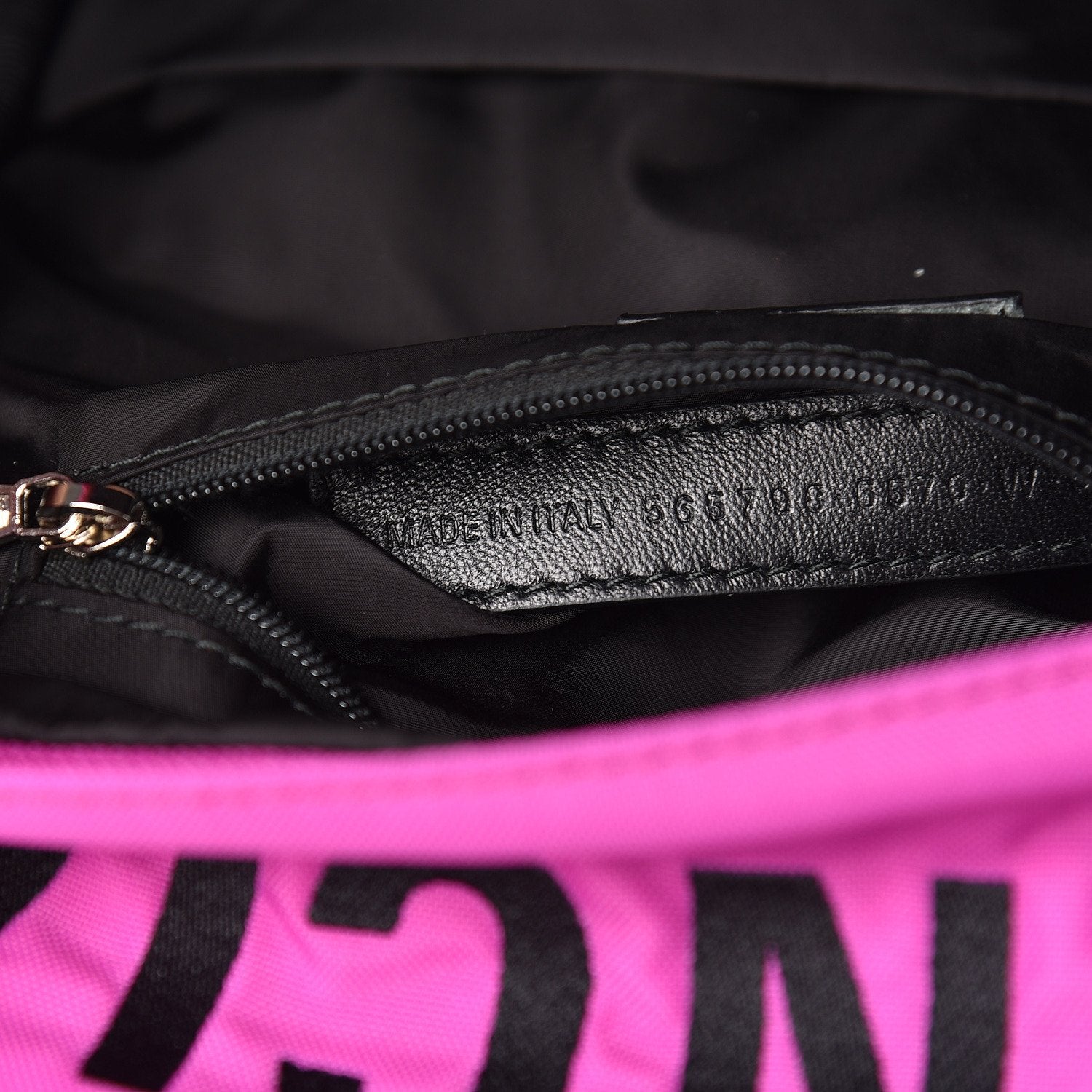 Balenciaga Wheel Sport Backpack Pink Fuchsia Nylon Logo