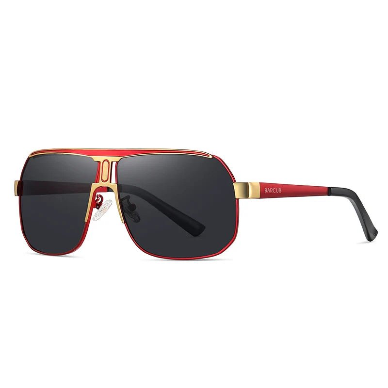 BARCUR Polarized Sports Sunglasses for Men Fashionable Fishing Driving Hiking and Outdoor Eyewear UV400 Protection Gradient Lenses - Overture Gifts