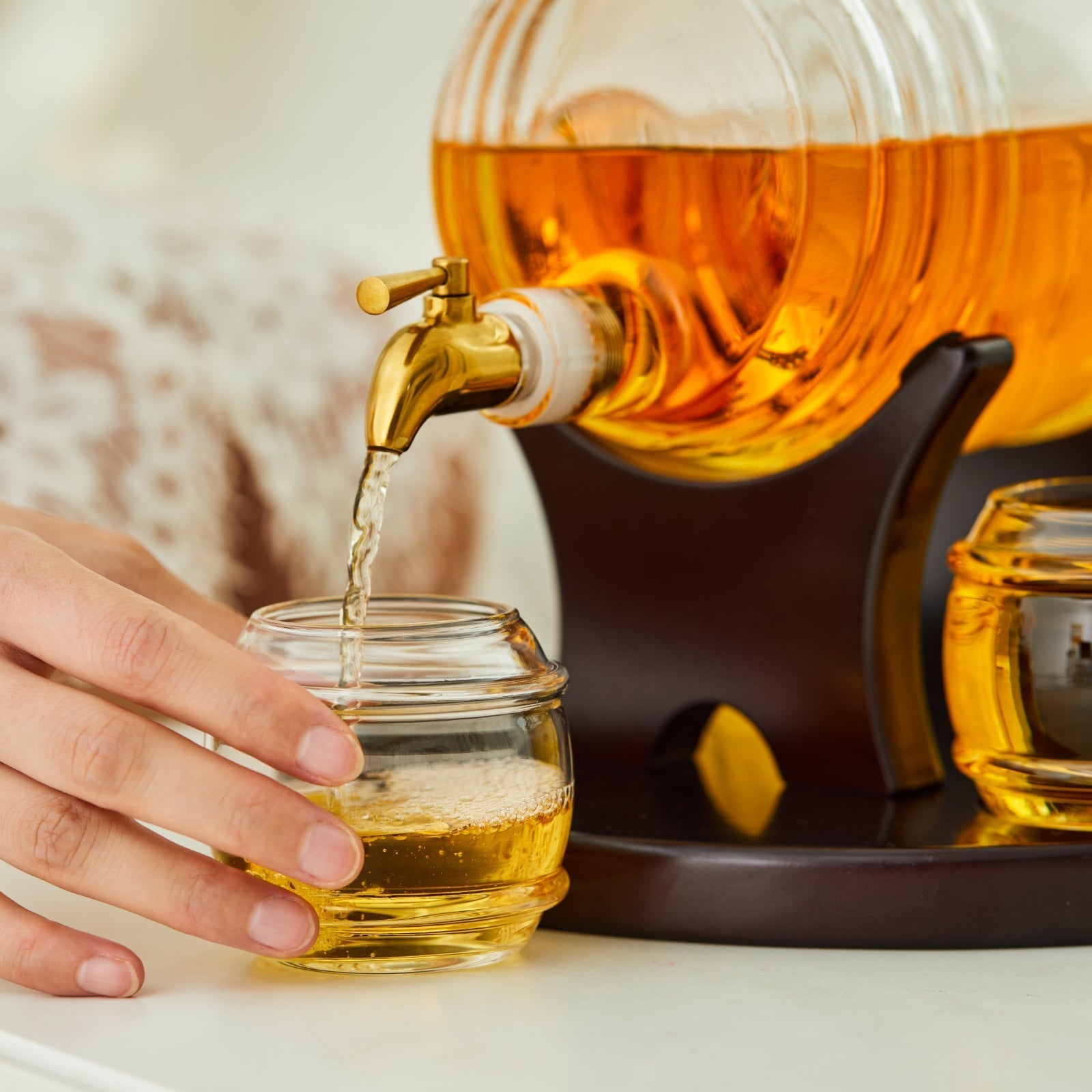 Barrel Whiskey Decanter Set - Overture Gifts