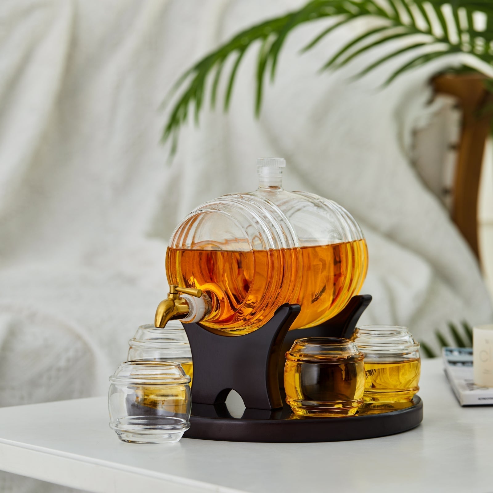 Barrel Whiskey Decanter Set - Overture Gifts